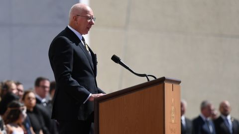 Governor-General David Hurley officially proclaims King Charles III the ruler of Australia at Parliament House on September 11, 2022, in Canberra, Australia.