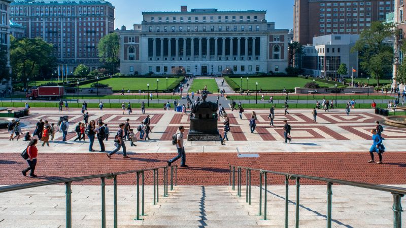 Columbia University Acknowledges Submitting Inaccurate Data For  Consideration In College Rankings | Cnn Business