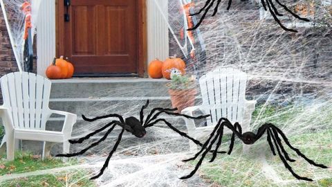 Joyin 63” Halloween Realistic Hairy Spiders