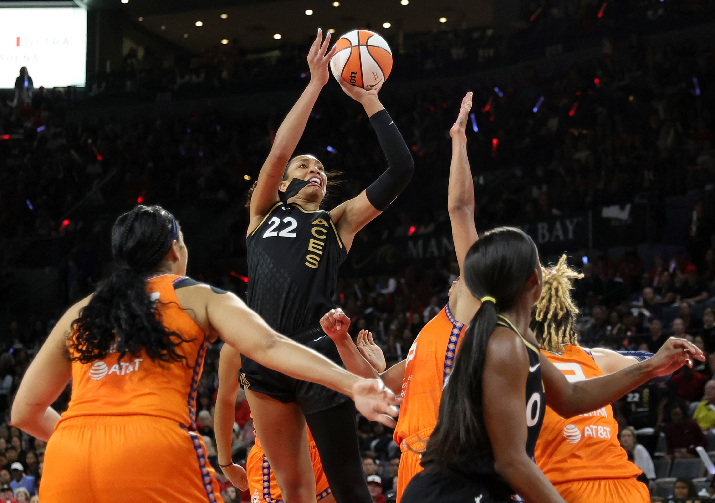 Las Vegas Aces - One of only five players in WNBA history