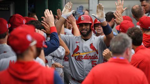 Pujols is hoping to win his third World Series in his final season.