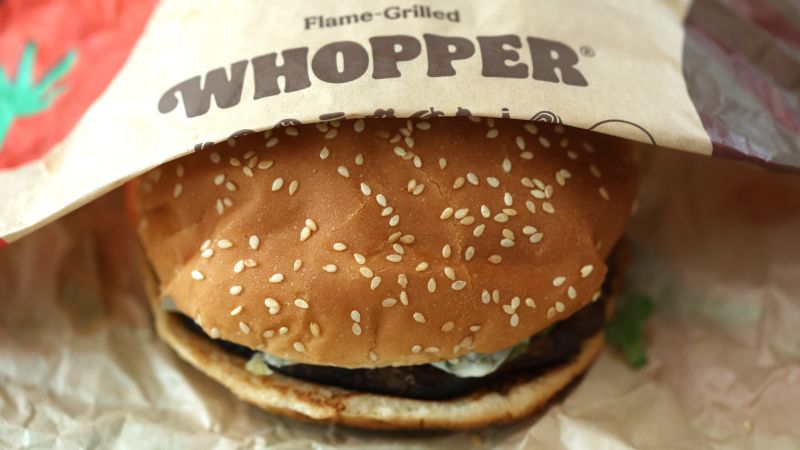 Read more about the article Burger King hopes this change will reignite America’s love for the Whopper – CNN