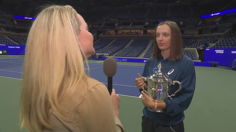 Iga Swiatek: World No. 1 and US Open champion speaks to CNN | CNN