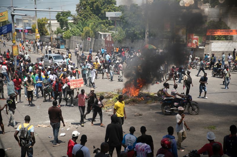 Haiti top minister broadcasts fuel hike regardless of weeks of protests | CNN