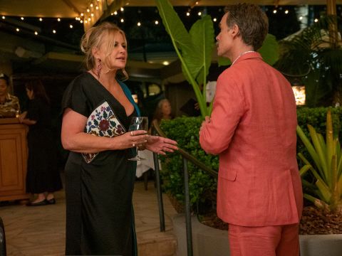 <strong>Outstanding Supporting Actress in a Limited or Anthology Series or Movie:</strong> Jennifer Coolidge,