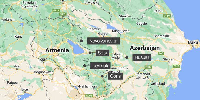 Armenia Azerbaijan border attacks erupt potentially reigniting an