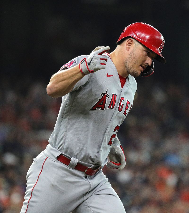 Mike Trout on the verge of MLB record after hitting a home run in