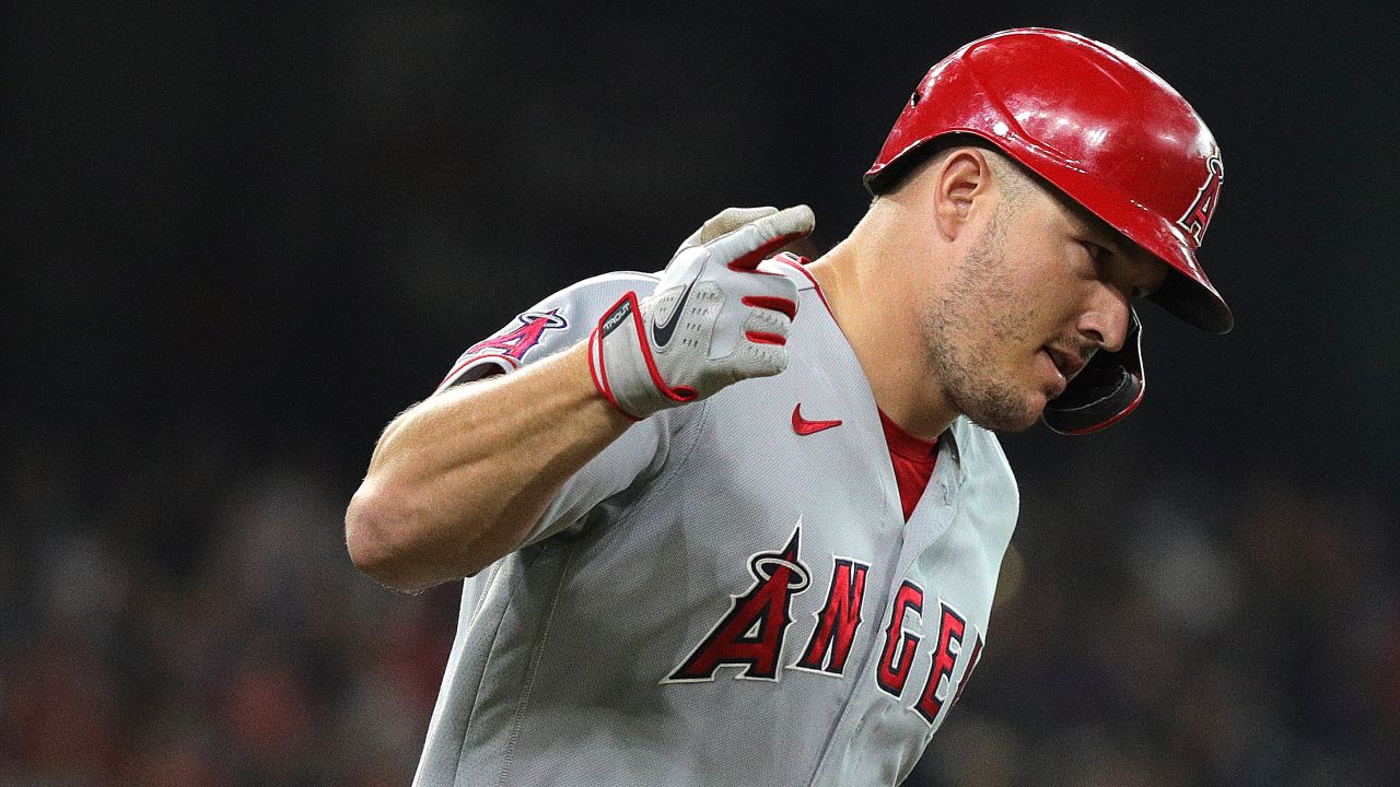 Mike Trout on the verge of MLB record after hitting a home run in seventh  straight game
