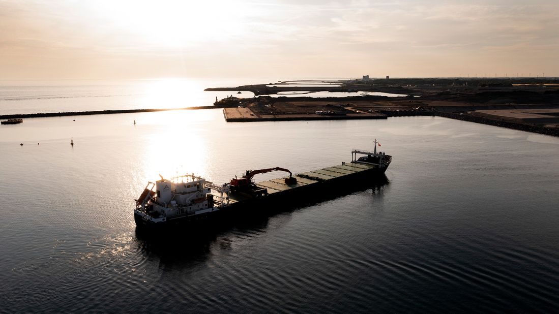 <strong>Temporary harbor:</strong> After more than a decade of planning, construction started on the Fehmarnbelt Tunnel in 2020 and, in the months since, a temporary harbor has been completed on the Danish side. The first cargo ship arrived in the temporary work harbor on July 18, 2022. 