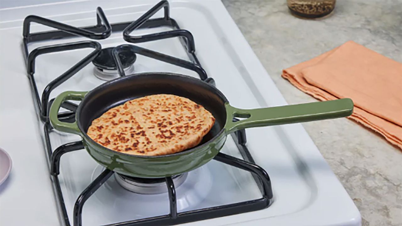 mini frying pan pure iron breakfast