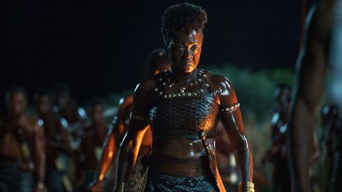 Viola Davis stars as the warrior leader in 'The Woman King.'