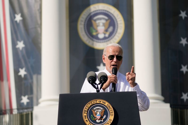 Biden’s victory lap marred by stock slump on inflation fears | CNN Politics