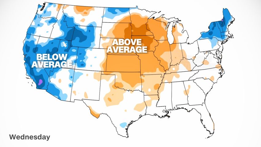 national temp change