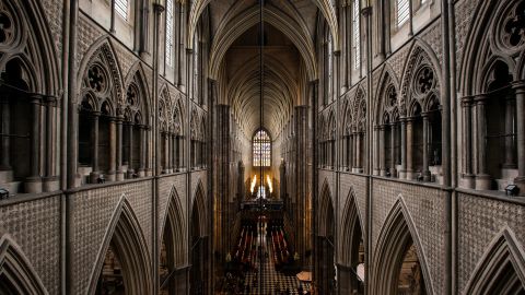 London's Westminster Abbey has been the site of every coronation since 1066. Since William the Conqueror, all but two kings have been crowned there. 