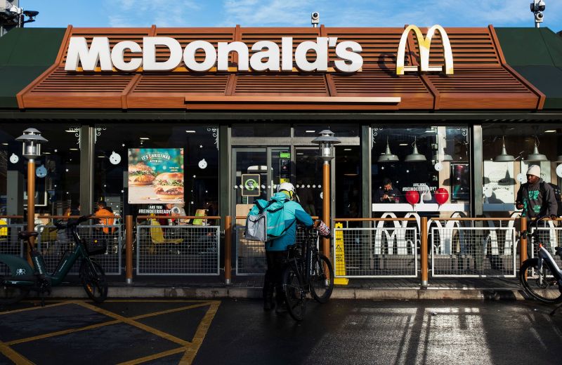 McDonald s is closing all its UK restaurants Monday for the