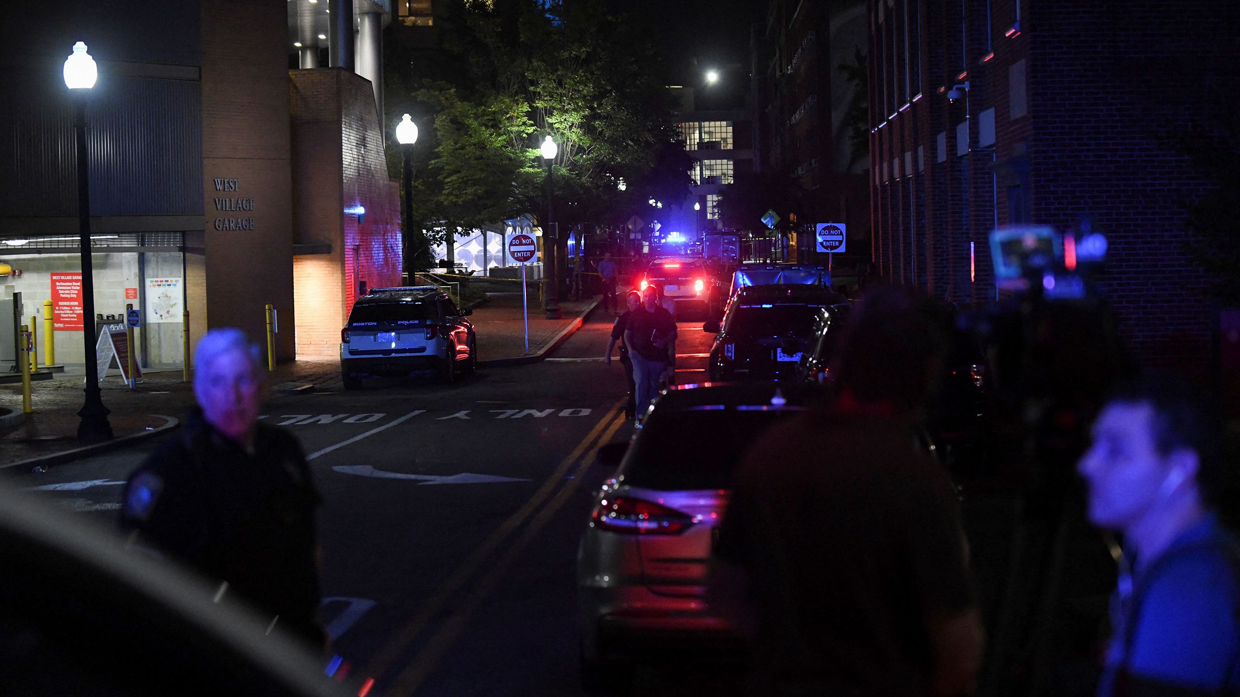 Boston Police Department's Bomb Squad, Boston Emergency Management Services and other law enforcement agencies responded to a reported package explosion on September 13.