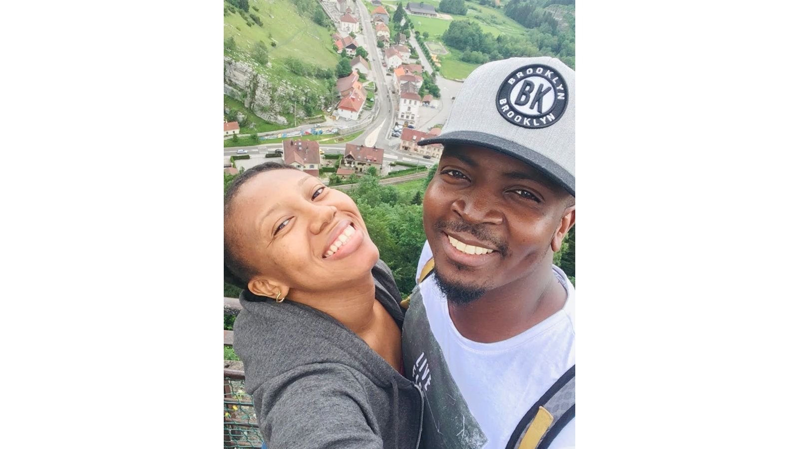 <strong>Quality time: </strong>On each of their meet-ups, the couple made the most of their time together. Here they are at Fort de Joux, a French château.