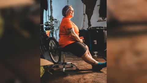 Marley Blonsky wants to inspire people of all sizes to get on a bike and ride.