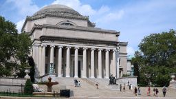 Columbia University, located in the north end of Manhattan