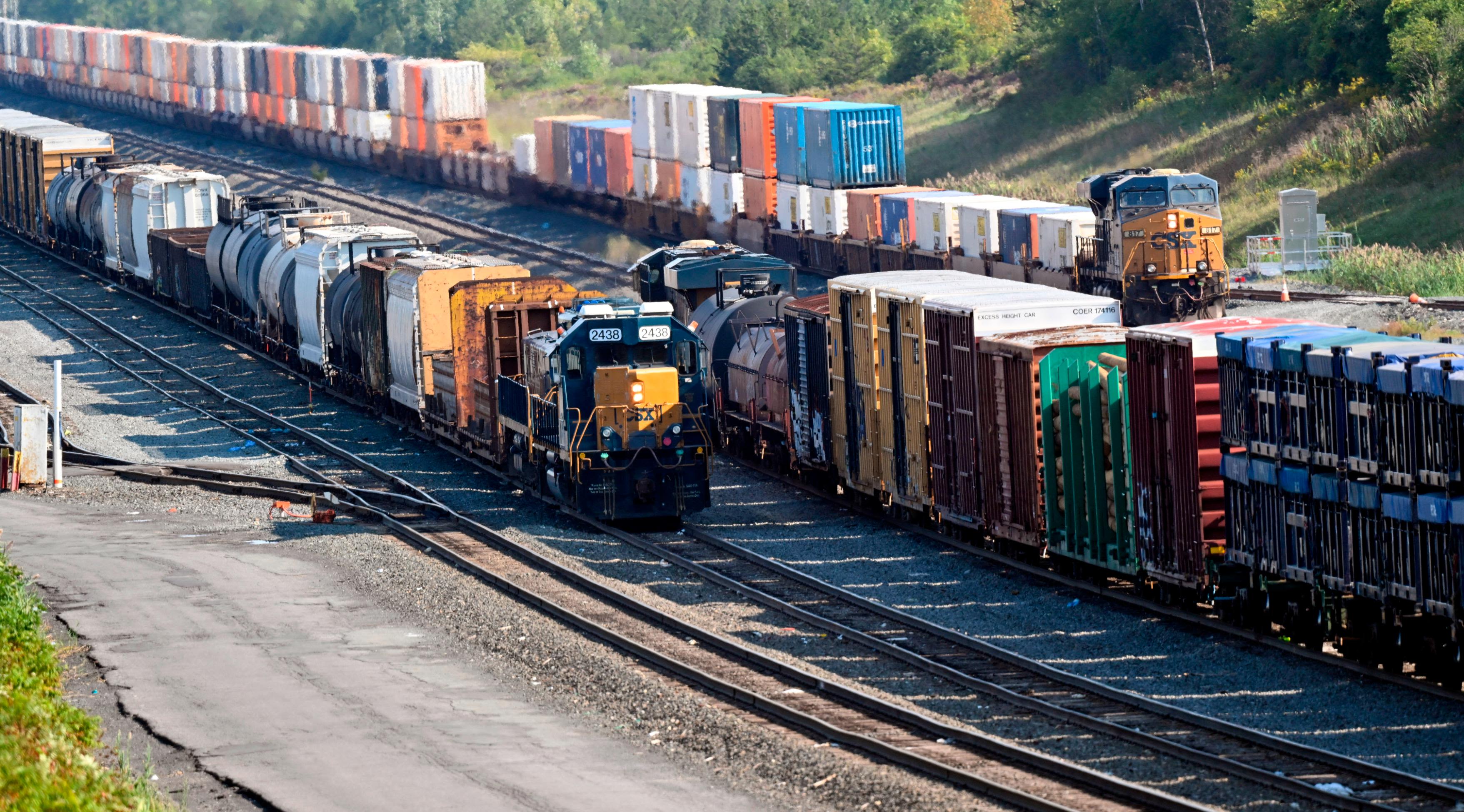 A US Freight Rail Crisis Threatens More Supply-Chain Chaos