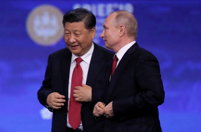 Poetin ontmoet Xi terwijl de Russische invasie van Oekraïne hapert