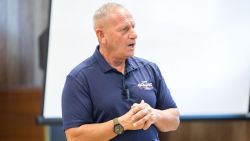 LACONIA, NH - SEPTEMBER 10: Republican Senate candidate Don Bolduc greets supporters at a town hall event on September 10, 2022 in Laconia, New Hampshire. Bolduc is running against Bruce Fenton and Chuck Morse in the in the upcoming GOP primary. (Photo by Scott Eisen/Getty Images)