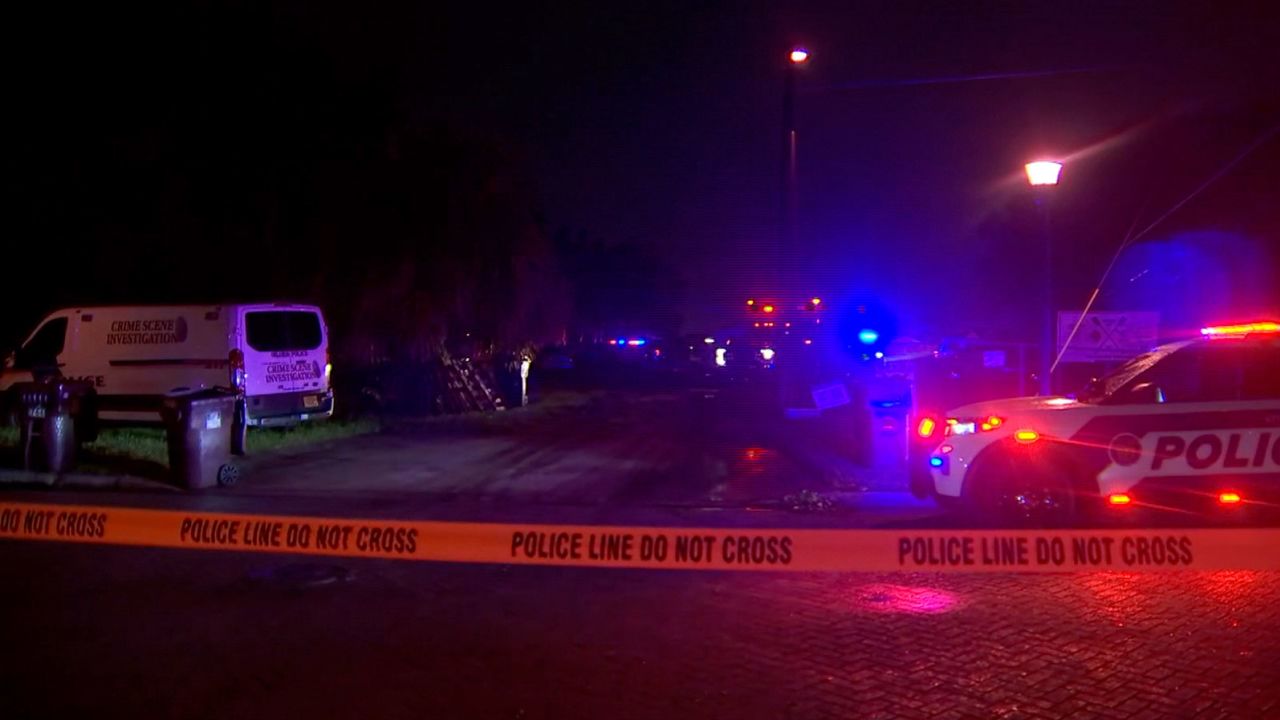 Lake Fairview A middle school student is missing and another is