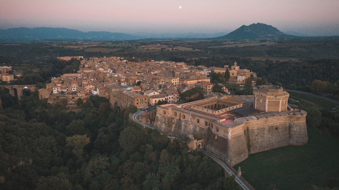 Picturesque Civita Castellana is based in the Lazio region of central Italy.