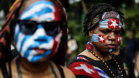 Papuans at a 2019 rally in Jakarta demanded that racial abuse in Indonesia had to stop.