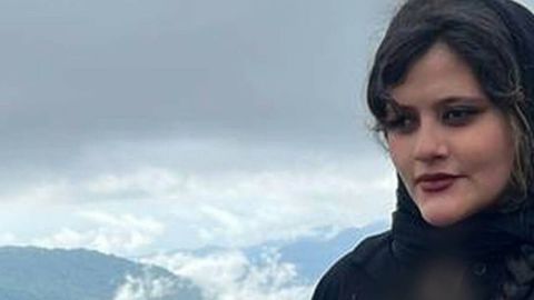 Amini, 22, was detained by Iran's ethics police and died on Friday.