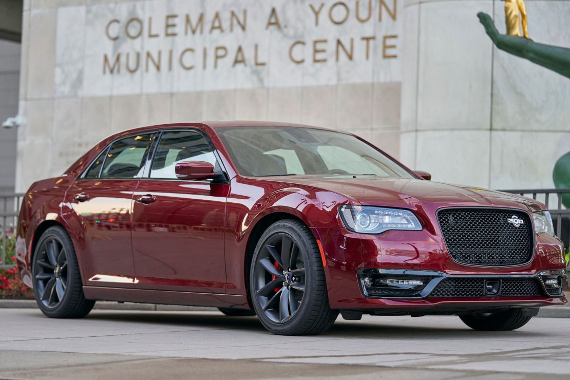 The new Chrysler 300C. (Photo by Geoff Robins / AFP)