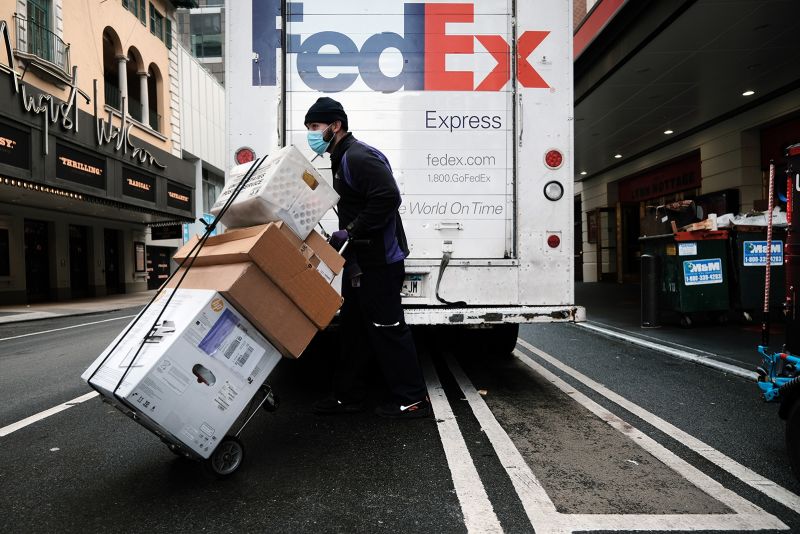 FedEx warns of a global recession, cutting sales forecast by half a billion dollars | CNN Business