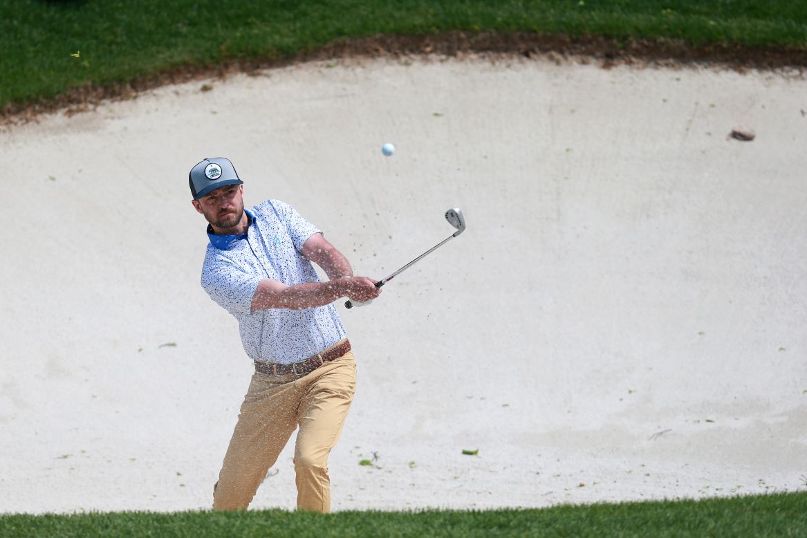 <strong>Justin Timberlake</strong>: The singer and actor has been bringing "SexyBack" to golf for decades. Pictures of JT strutting his stuff at tournaments date back to 2002, and he is a common face at the PGA Tour's Pebble Beach Pro-Am events.