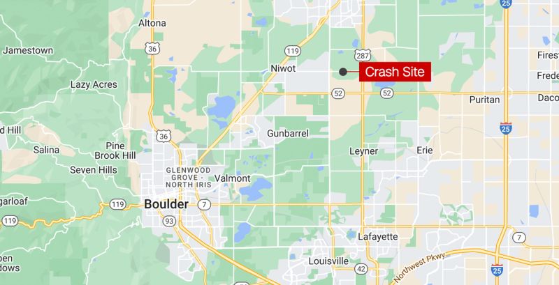 Boulder plane crash Three people are dead after a mid air