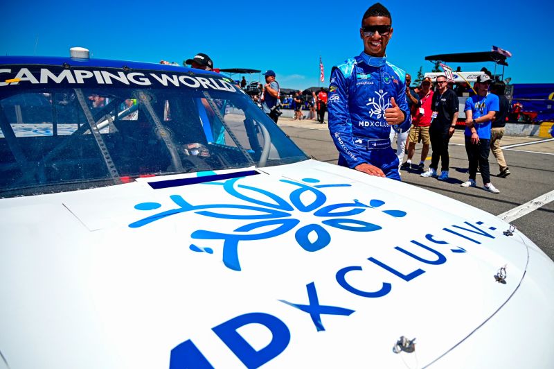 NASCAR driver Armani Williams races to fuel up autism awareness