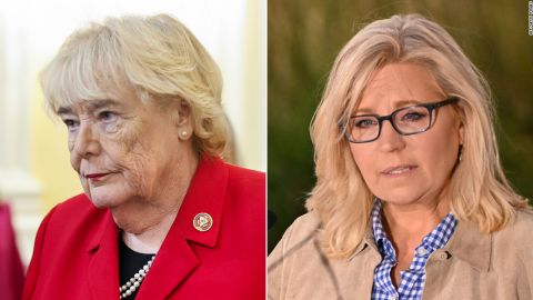 US Reps. Zoe Lofgren, at left, and Liz Cheney, at right. Cheney and Lofgren are members of the House select committee investigating the January 6, 2021, Capitol Hill insurrection.