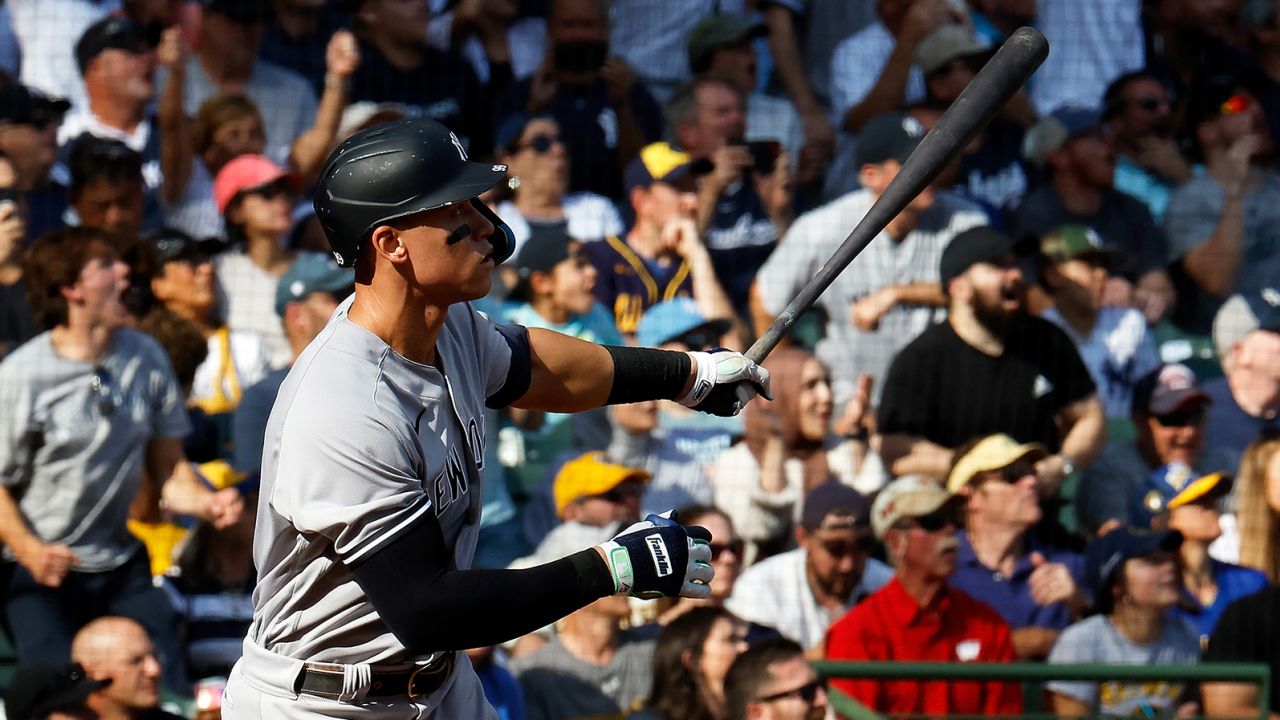 Yankees manager Aaron Boone says Yankee Stadium will be roaring to see Judge and his teammates during their six-game home stand starting Tuesday.