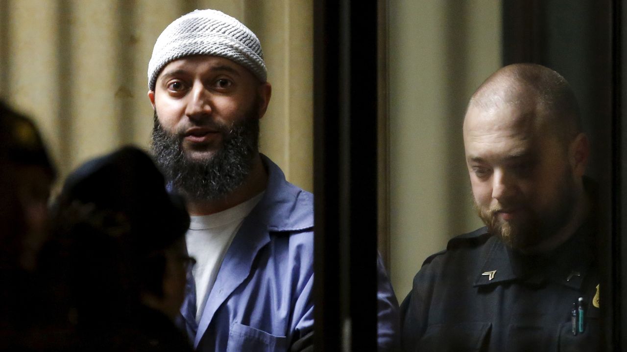Adnan Syed leaves the Baltimore City Circuit Courthouse in Baltimore on February 5, 2016.