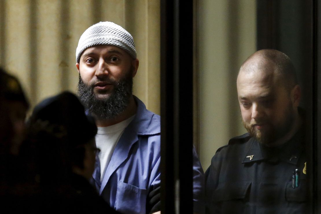 Adnan Syed leaves the Baltimore City Circuit Courthouse in Baltimore on February 5, 2016. 