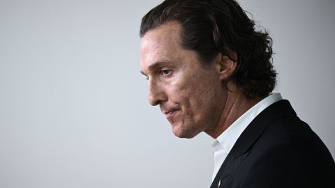 Matthew McConaughey, here in June, is sharing what his parents taught him about consent and healthy boundaries.