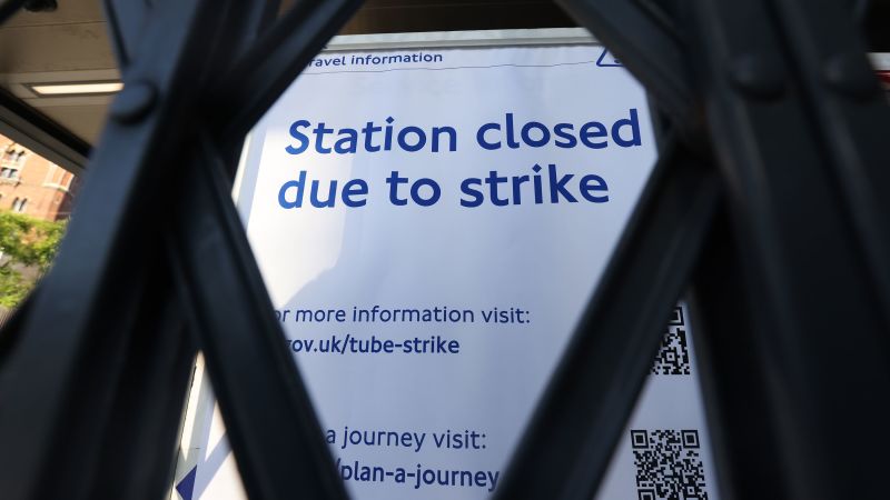 Strikes could bring UK railways to a standstill | CNN Business