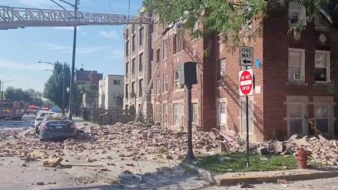 At least eight people were transported from the scene of an explosion in Chicago on Tuesday.