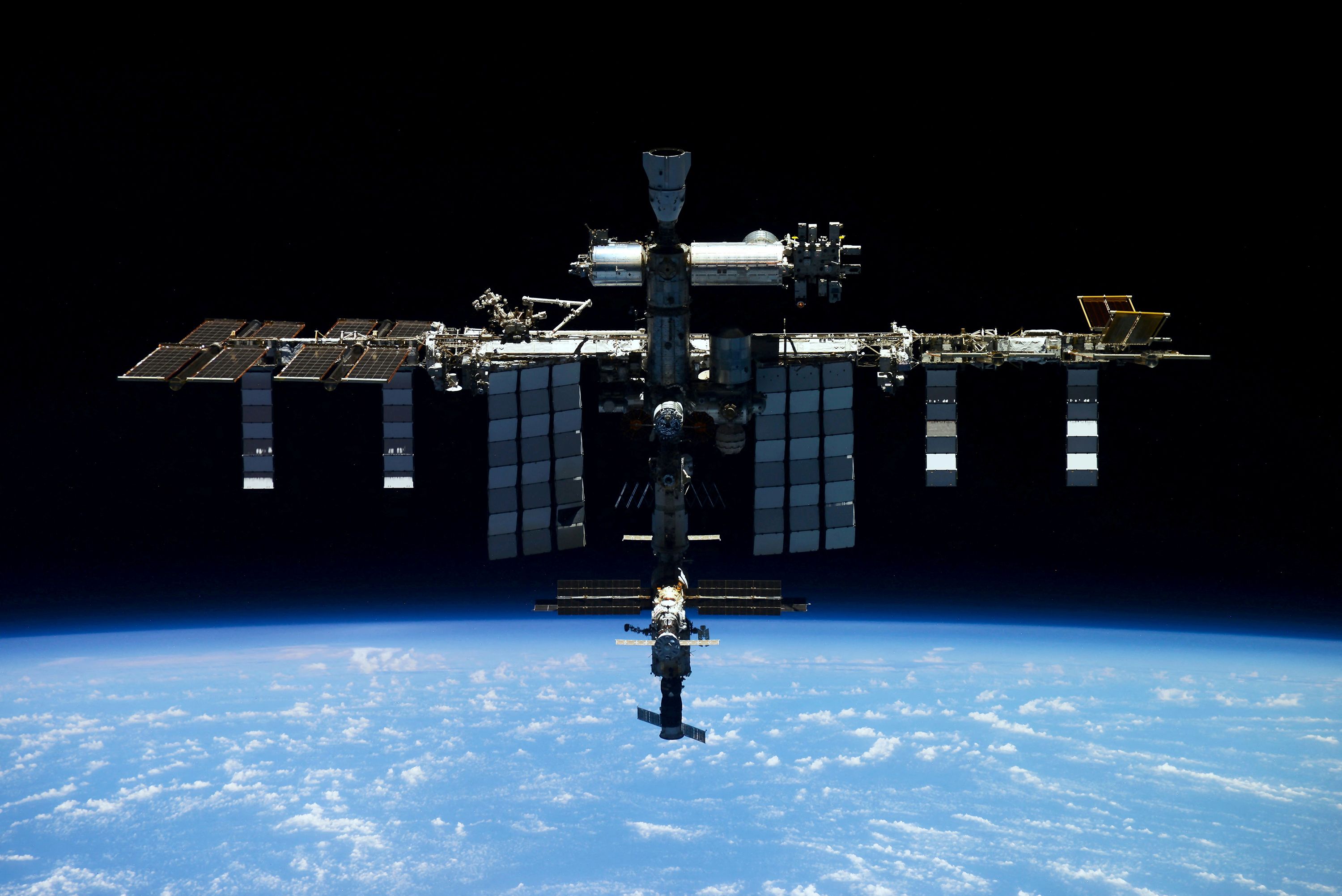 International Space Station In Space