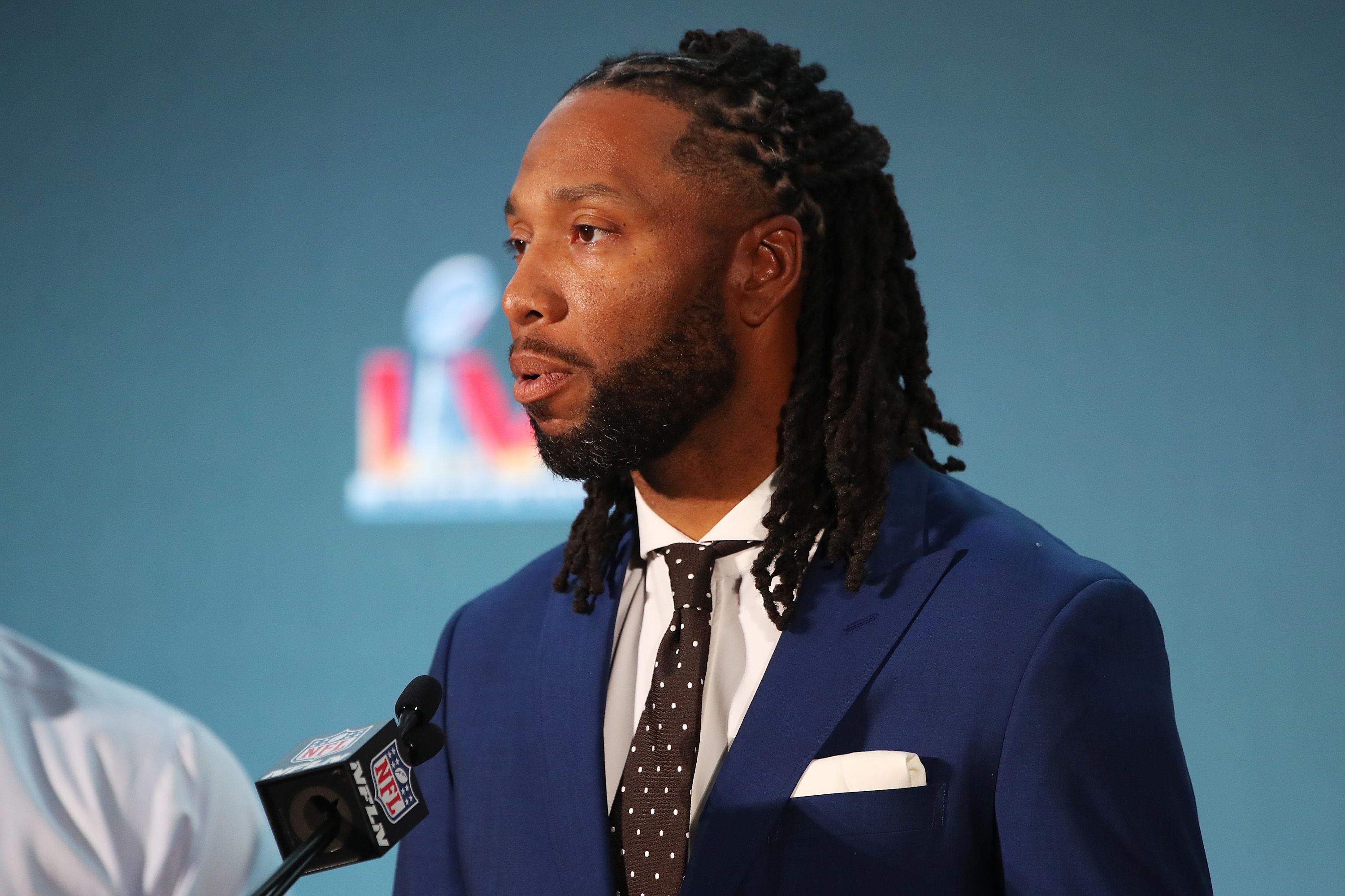 Larry Fitzgerald tries not to think about 'old girlfriend' Kurt