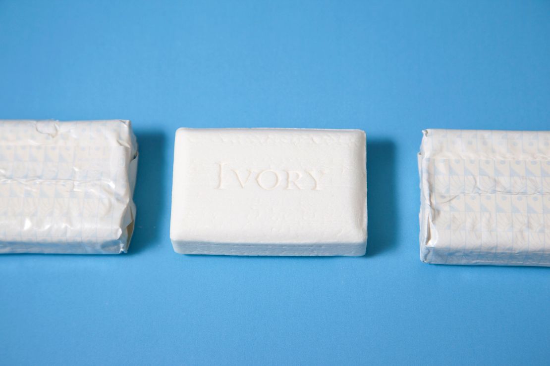 Procter & Gamble first sold Ivory Soap in 1879 with the taglines "It Floats" and it's "99 and 44/100 Percent Pure."