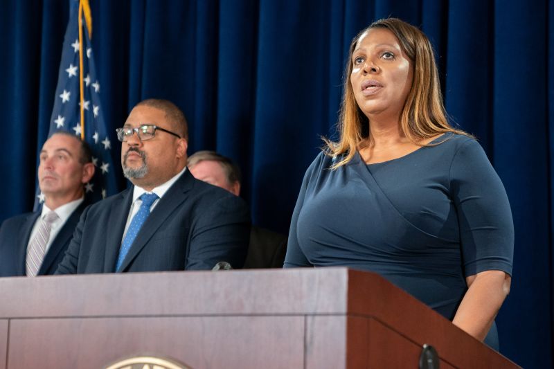 Who is Letitia James the New York attorney general who filed