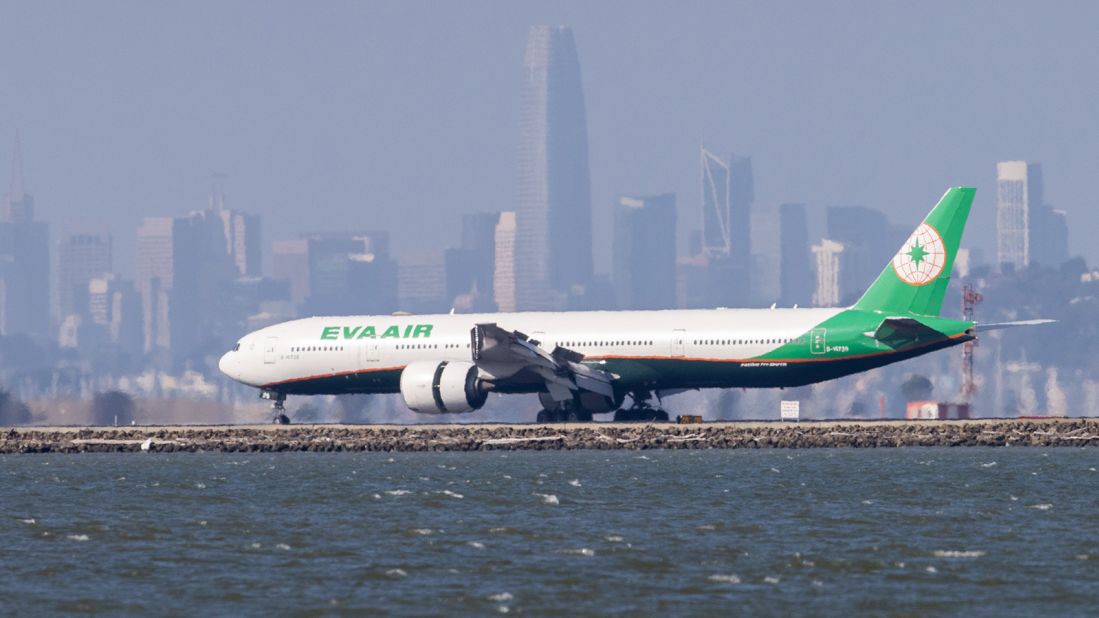 <strong>18. EVA Air: </strong>The Taiwanese airline was founded in 1989 and is known for its quirky special liveries, including several themed around the Japanese character Hello Kitty.
