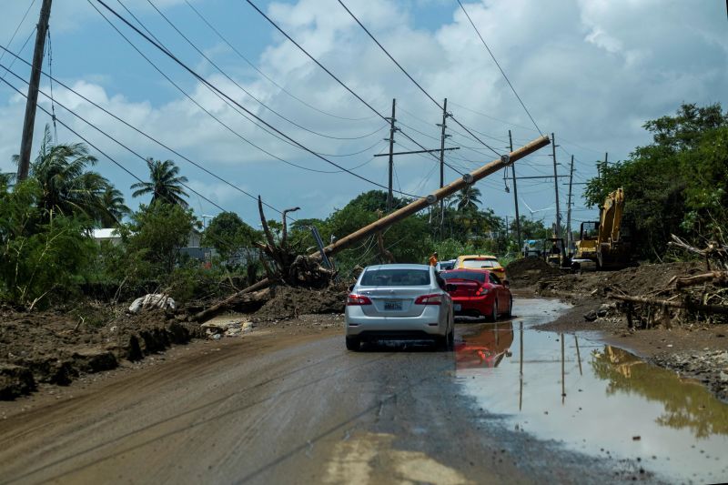 Many across Puerto Rico, Dominican Republic remain without power and running water as Hurricane Fiona churns toward Bermuda