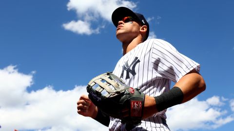 New York Yankees prima  Aaron Judge is having an violative  play   for the past  books -- and it isn't conscionable  the location  runs.