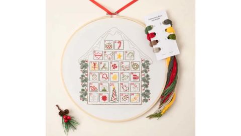 Stitch an Advent Day Embroidered Calendar